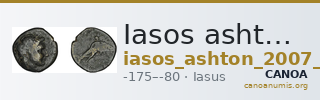 Iasos ashton 2007 pl. 13, 176-8 — CANOA