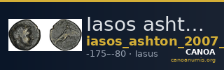 Iasos ashton 2007 pl. 13, 176-8 — CANOA