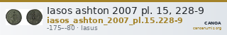 Iasos ashton 2007 pl. 15, 228-9 — CANOA