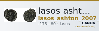 Iasos ashton 2007 pl. 15, 230-1 — CANOA