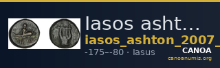 Iasos ashton 2007 pl. 15, 232-41 — CANOA