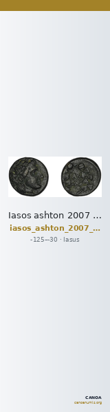 Iasos ashton 2007 pl. 15, 242-4 — CANOA