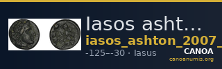 Iasos ashton 2007 pl. 15, 242-4 — CANOA