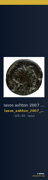 Iasos ashton 2007 pl. 15, 245-6 — CANOA