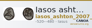 Iasos ashton 2007 pl. 7, 1 — CANOA
