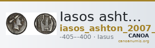 Iasos ashton 2007 pl. 7, 10-13 — CANOA