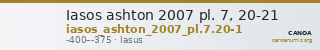 Iasos ashton 2007 pl. 7, 20-21 — CANOA
