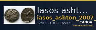 Iasos ashton 2007 pl. 7, 29-8, 37 — CANOA
