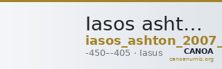 Iasos ashton 2007 pl. 7, 6 — CANOA