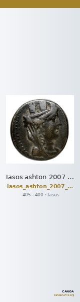 Iasos ashton 2007 pl. 7, 9 — CANOA