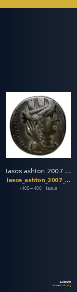 Iasos ashton 2007 pl. 7, 9 — CANOA