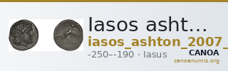 Iasos ashton 2007 pl. 8, 38-51 — CANOA