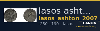 Iasos ashton 2007 pl. 8, 38-51 — CANOA