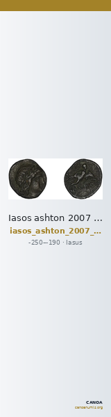 Iasos ashton 2007 pl. 8, 52-12, 162 — CANOA