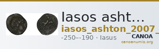 Iasos ashton 2007 pl. 8, 52-12, 162 — CANOA