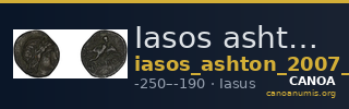 Iasos ashton 2007 pl. 8, 52-12, 162 — CANOA