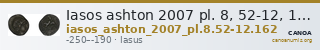 Iasos ashton 2007 pl. 8, 52-12, 162 — CANOA