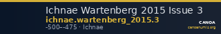 Ichnae Wartenberg 2015 Issue 3 — CANOA