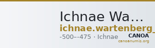 Ichnae Wartenberg 2015 Issues 1-2 — CANOA