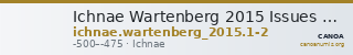 Ichnae Wartenberg 2015 Issues 1-2 — CANOA