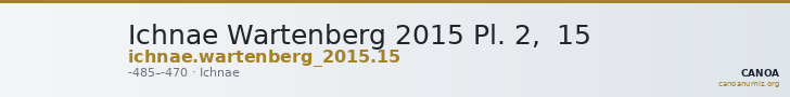Ichnae Wartenberg 2015 Pl. 2, 15 — CANOA