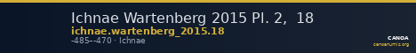 Ichnae Wartenberg 2015 Pl. 2,  18 — CANOA