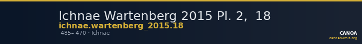 Ichnae Wartenberg 2015 Pl. 2,  18 — CANOA