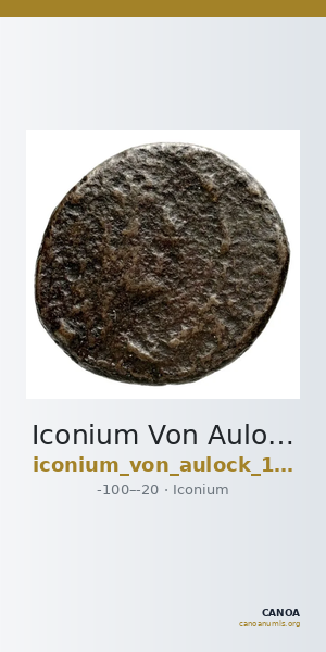 Iconium Von Aulock 1976 203 — CANOA