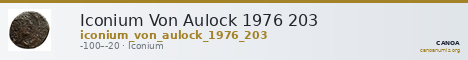 Iconium Von Aulock 1976 203 — CANOA