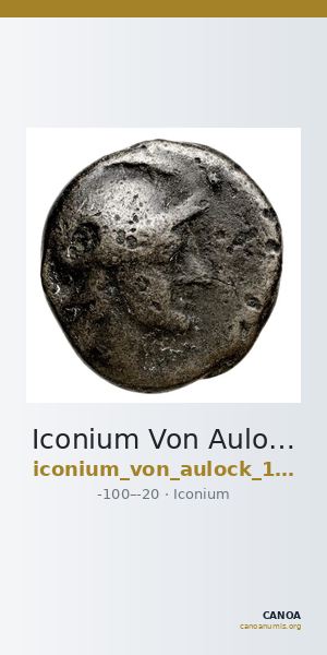 Iconium Von Aulock 1976 204-241 — CANOA