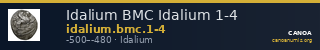 Idalium BMC Idalium 1-4 — CANOA