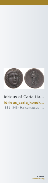 Idrieus of Caria Halicarnassus Konuk 1998 1 — CANOA