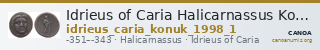 Idrieus of Caria Halicarnassus Konuk 1998 1 — CANOA