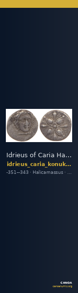 Idrieus of Caria Halicarnassus Konuk 1998 2 — CANOA