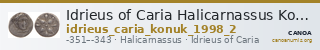 Idrieus of Caria Halicarnassus Konuk 1998 2 — CANOA