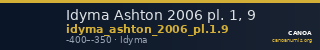 Idyma Ashton 2006 pl. 1, 9 — CANOA