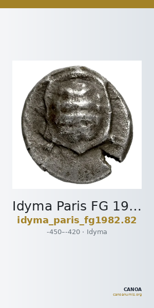 Idyma Paris FG 1982.82 — CANOA
