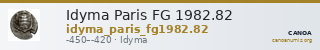 Idyma Paris FG 1982.82 — CANOA
