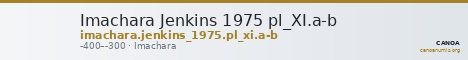 Imachara Jenkins 1975 pl_XI.a-b — CANOA