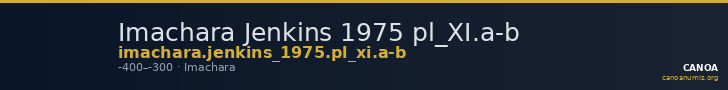 Imachara Jenkins 1975 pl_XI.a-b — CANOA