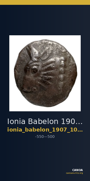 Ionia Babelon 1907 1001 — CANOA