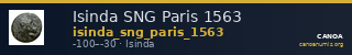 Isinda SNG Paris 1563 — CANOA