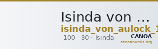 Isinda von Aulock 1977 496 — CANOA