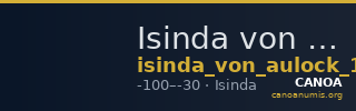 Isinda von Aulock 1977 496 — CANOA
