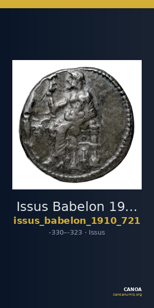 Issus Babelon 1910 721 — CANOA