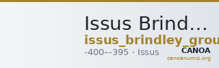 Issus Brindley 1993 Group 2 — CANOA