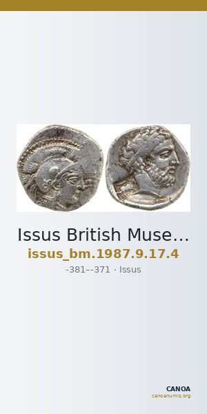 Issus British Museum  1987.9.17.4 — CANOA