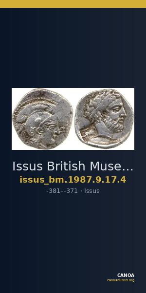 Issus British Museum  1987.9.17.4 — CANOA