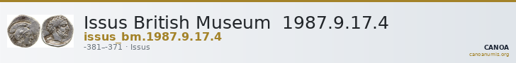 Issus British Museum  1987.9.17.4 — CANOA