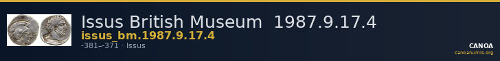 Issus British Museum  1987.9.17.4 — CANOA